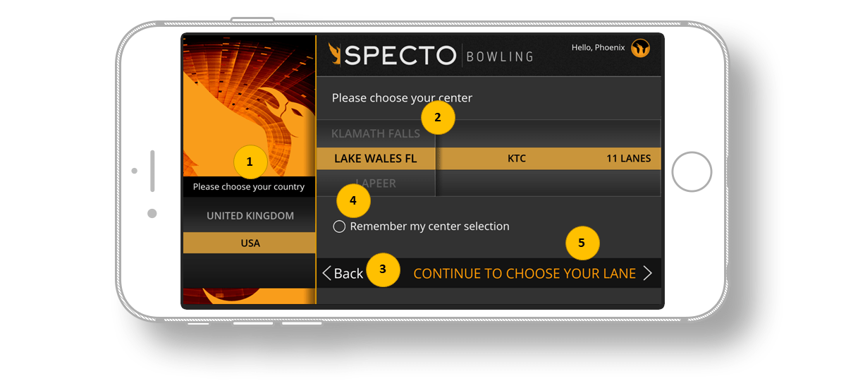 Specto-vali-bowlingusaal